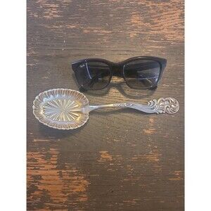 Marquis by Frank Whiting Sterling Silver Berry Spoon Flower 8 3/8"